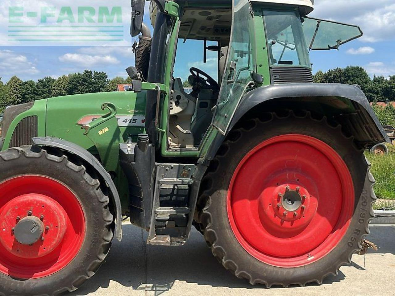 Fendt vario 415 tms - Трактор: снимка 2 Fendt vario 415 tms - Трактор: снимка 2