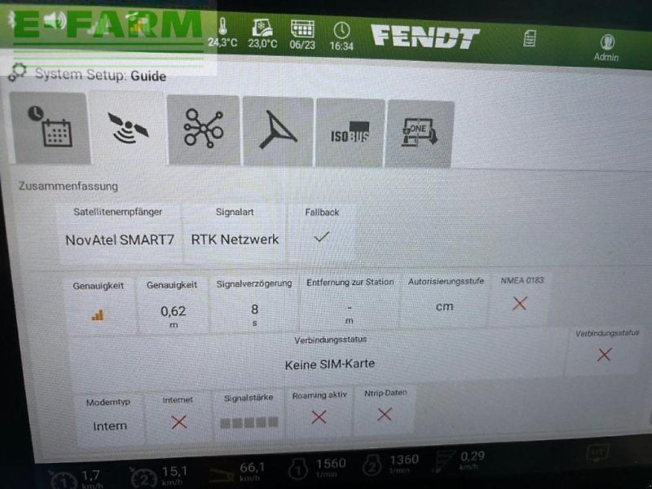 Трактор Fendt vario 728 gen 7 profiplus setting 2 + rtk + cargo 6x100 ProfiPlus: снимка 6