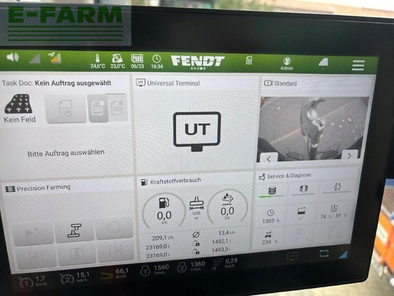 Трактор Fendt vario 728 gen 7 profiplus setting 2 + rtk + cargo 6x100 ProfiPlus: снимка 8