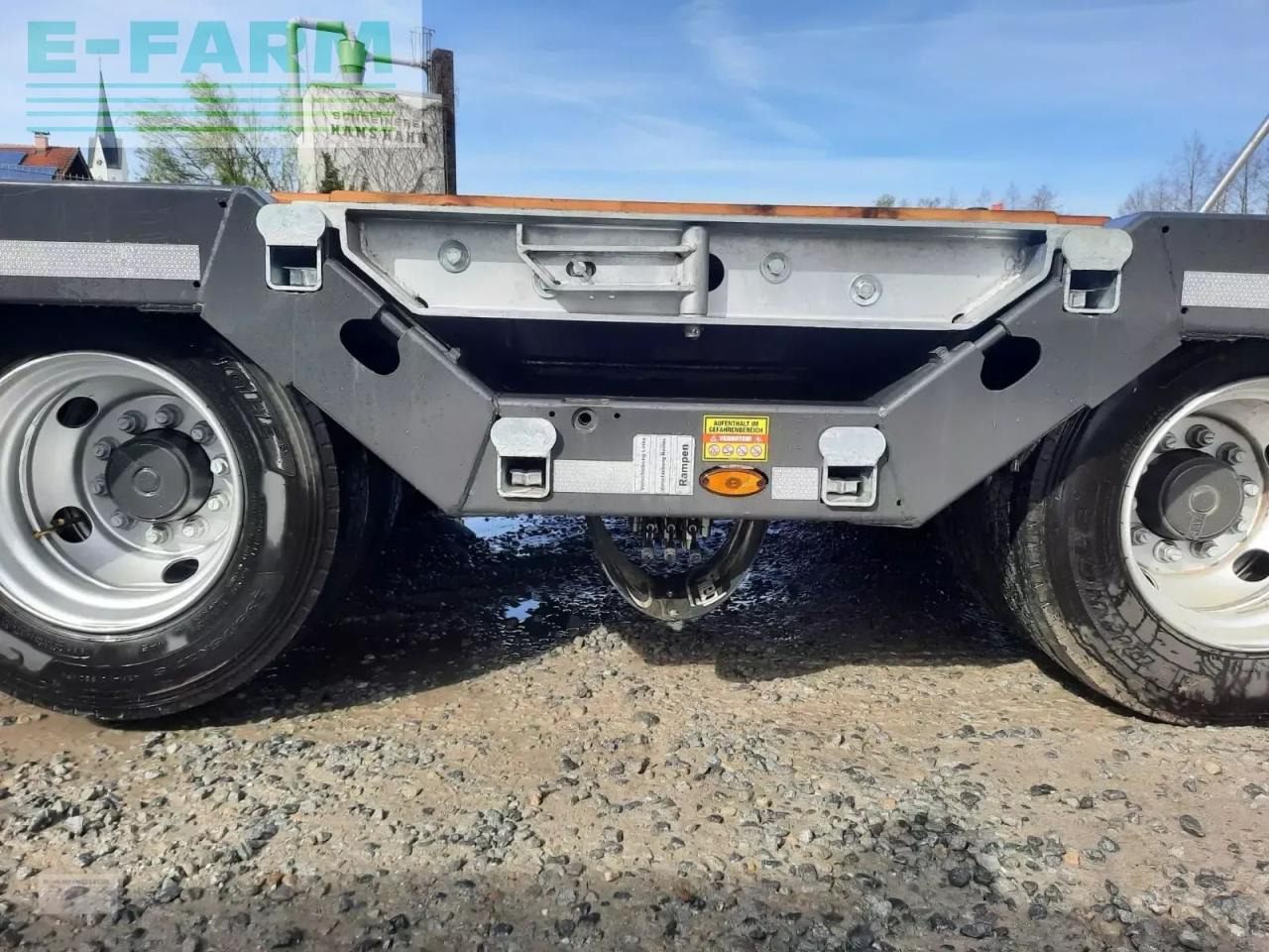 Fliegl dts 300 - Нискорамна площадка ремарке: снимка 4 Fliegl dts 300 - Нискорамна площадка ремарке: снимка 4