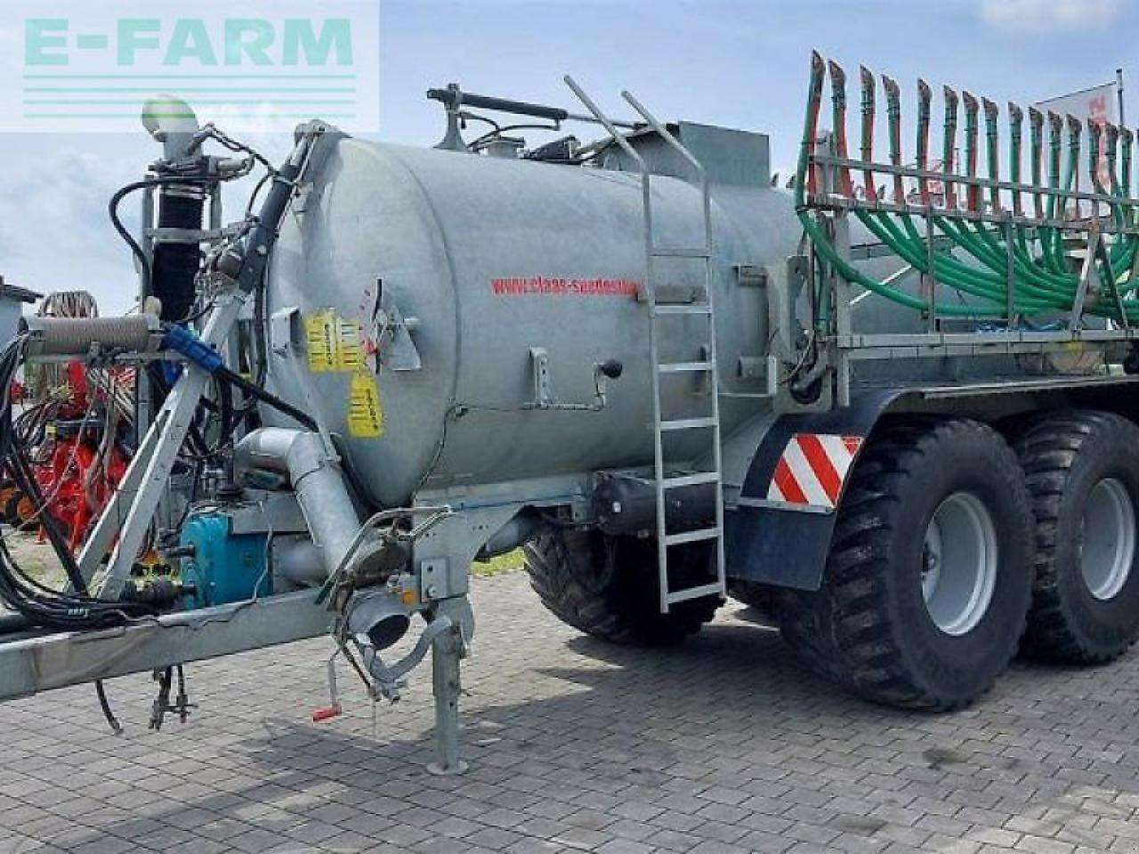 Fliegl pfw 16000 tandem fox - Машина за торене: снимка 2 Fliegl pfw 16000 tandem fox - Машина за торене: снимка 2