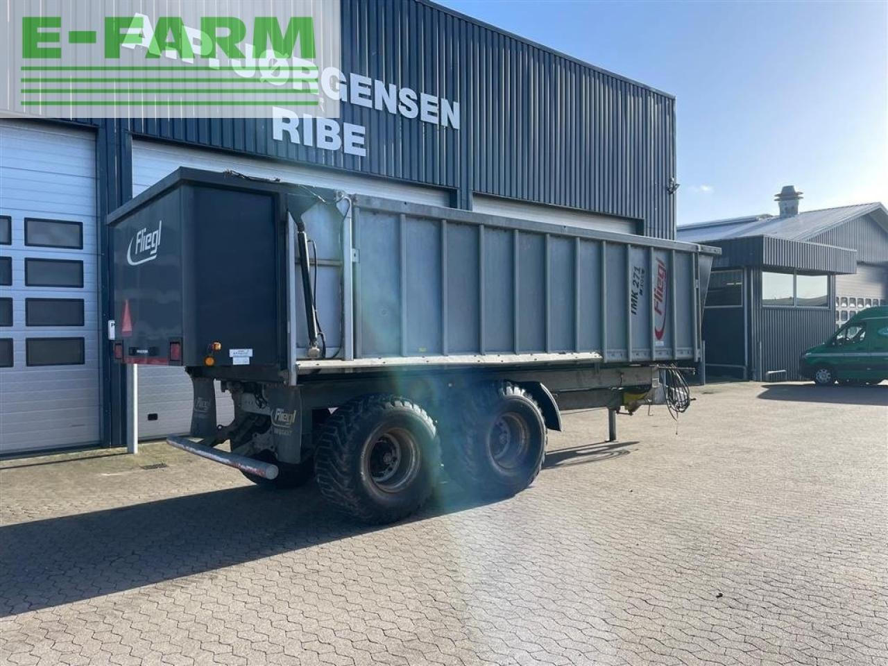 Fliegl tmk 271 bull galvaniseret - Селскостопанско ремарке самосвал: снимка 4 Fliegl tmk 271 bull galvaniseret - Селскостопанско ремарке самосвал: снимка 4