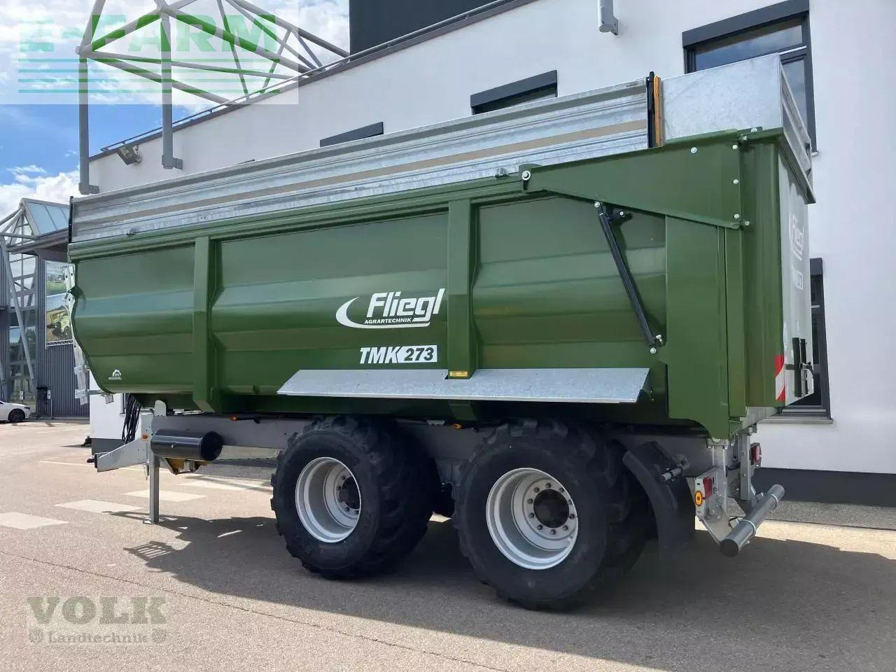 Селскостопанско ремарке самосвал Fliegl tmk 273 fox muldenkipper: снимка 6