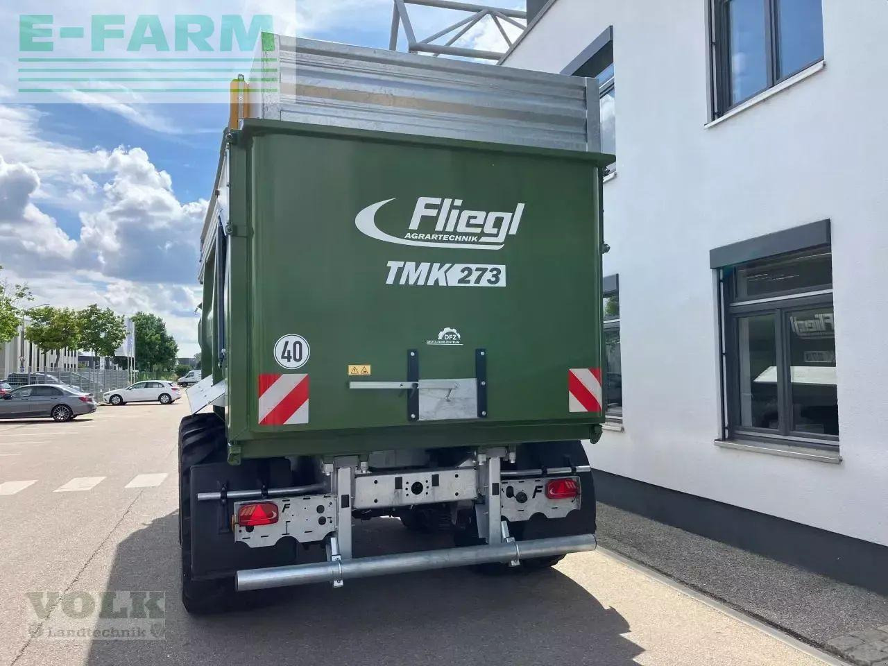 Fliegl tmk 273 fox muldenkipper - Селскостопанско ремарке самосвал: снимка 5 Fliegl tmk 273 fox muldenkipper - Селскостопанско ремарке самосвал: снимка 5