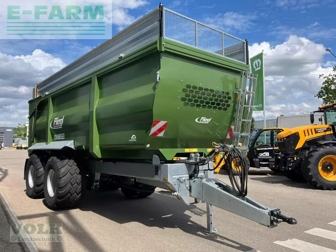 Fliegl tmk 273 fox muldenkipper - Селскостопанско ремарке самосвал: снимка 3 Fliegl tmk 273 fox muldenkipper - Селскостопанско ремарке самосвал: снимка 3