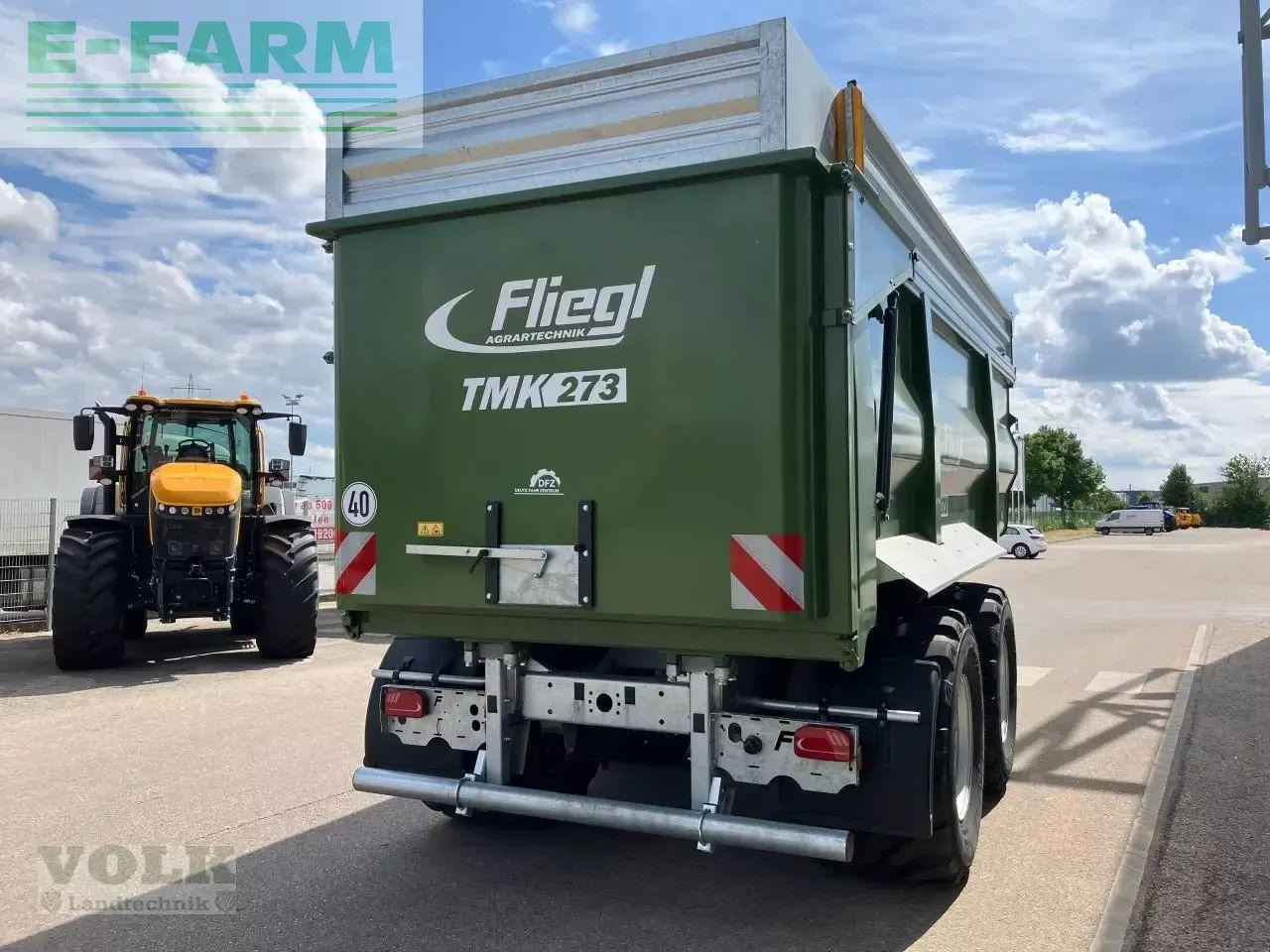 Fliegl tmk 273 fox muldenkipper - Селскостопанско ремарке самосвал: снимка 4 Fliegl tmk 273 fox muldenkipper - Селскостопанско ремарке самосвал: снимка 4