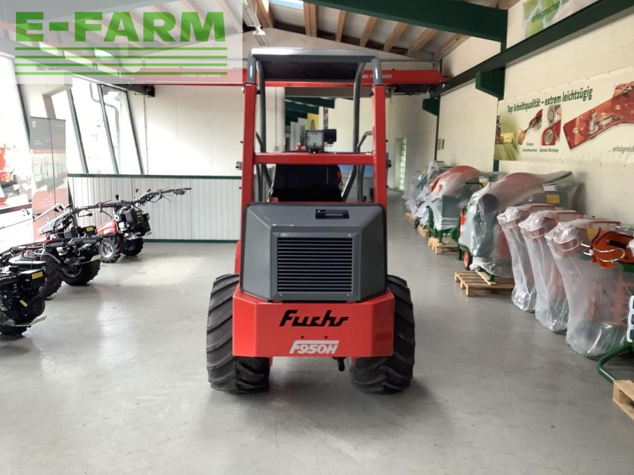 Fuchs Fahrzeugbau f 950h - Мини багер: снимка 5 Fuchs Fahrzeugbau f 950h - Мини багер: снимка 5