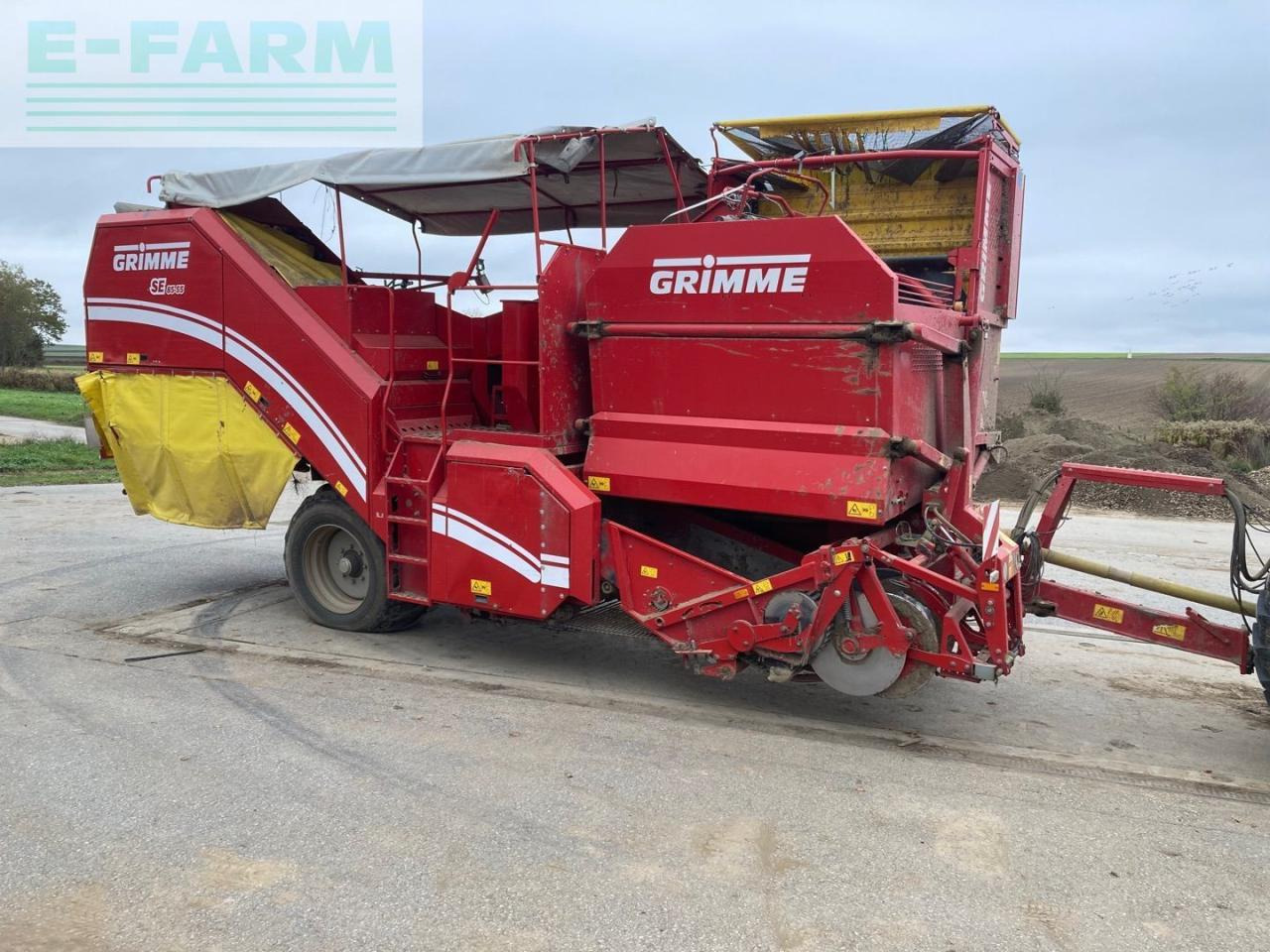 Grimme 85-55 - Картофокомбайн: снимка 1 Grimme 85-55 - Картофокомбайн: снимка 1
