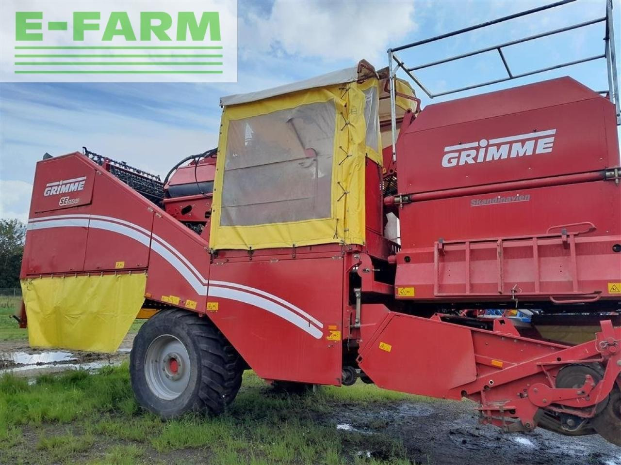 Grimme se 150-60 hjultræk - Картофокомбайн: снимка 4 Grimme se 150-60 hjultræk - Картофокомбайн: снимка 4