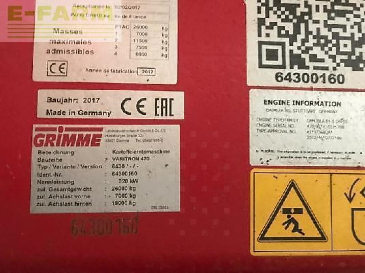 Grimme varitron 470 - Картофокомбайн: снимка 5 Grimme varitron 470 - Картофокомбайн: снимка 5