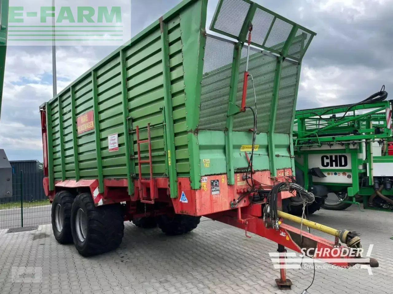 HAWE slw 40 tn - Селскостопанско ремарке самосвал: снимка 1 HAWE slw 40 tn - Селскостопанско ремарке самосвал: снимка 1
