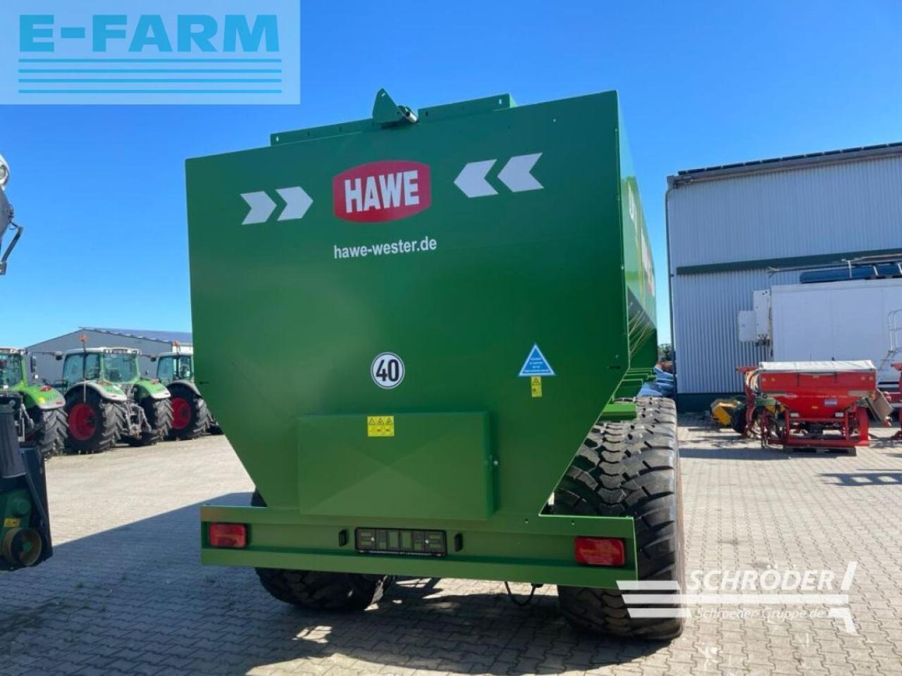 HAWE ulw 3000 t - Селскостопанско ремарке: снимка 3 HAWE ulw 3000 t - Селскостопанско ремарке: снимка 3