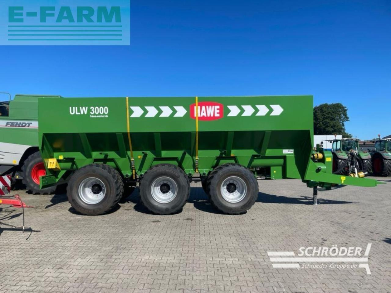 HAWE ulw 3000 t - Селскостопанско ремарке: снимка 2 HAWE ulw 3000 t - Селскостопанско ремарке: снимка 2