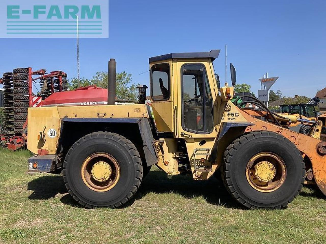 Hanomag 55 d - überladehöhe über 4 m - Мини багер: снимка 3 Hanomag 55 d - überladehöhe über 4 m - Мини багер: снимка 3