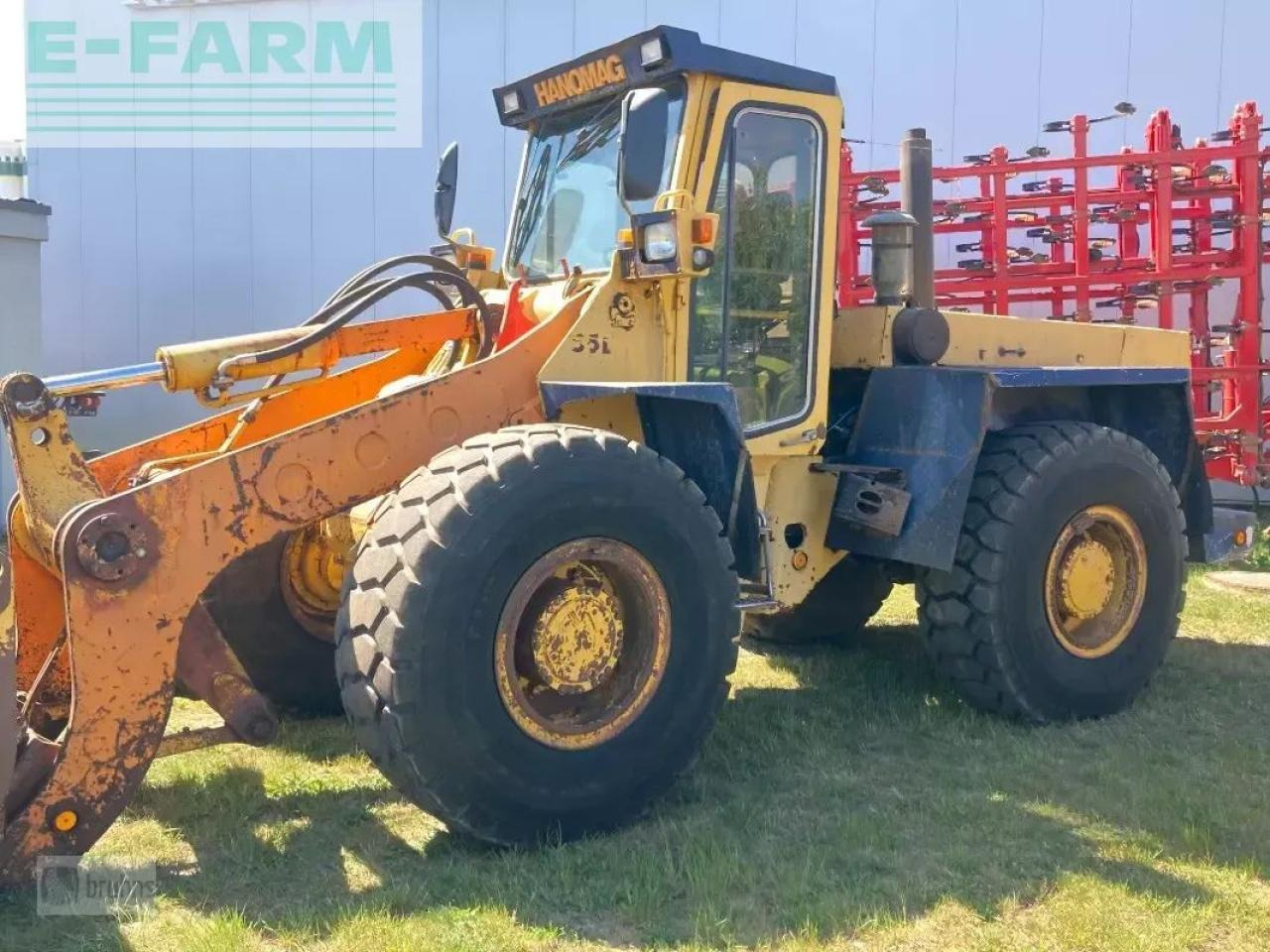 Hanomag hanomag 55 d - überladehöhe über 4 m - Мини багер: снимка 5 Hanomag hanomag 55 d - überladehöhe über 4 m - Мини багер: снимка 5