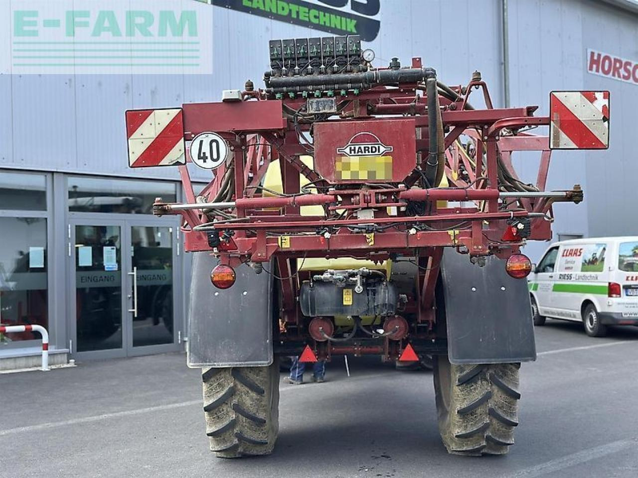 Hardi navigator 4000 21m - Прикачна пръскачка: снимка 3 Hardi navigator 4000 21m - Прикачна пръскачка: снимка 3
