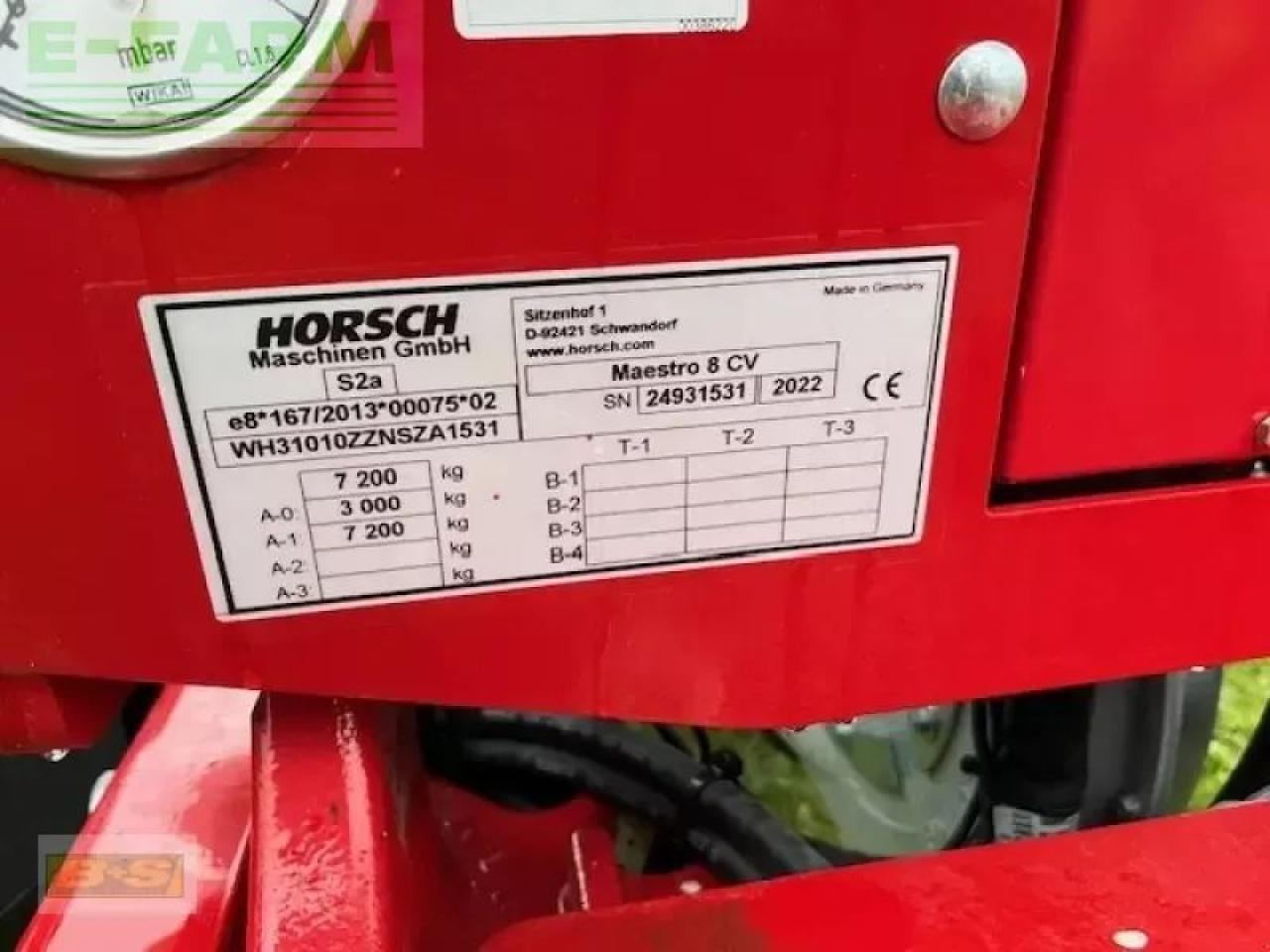 Horsch maestro cv m19 - Прецизна сеялка: снимка 2 Horsch maestro cv m19 - Прецизна сеялка: снимка 2