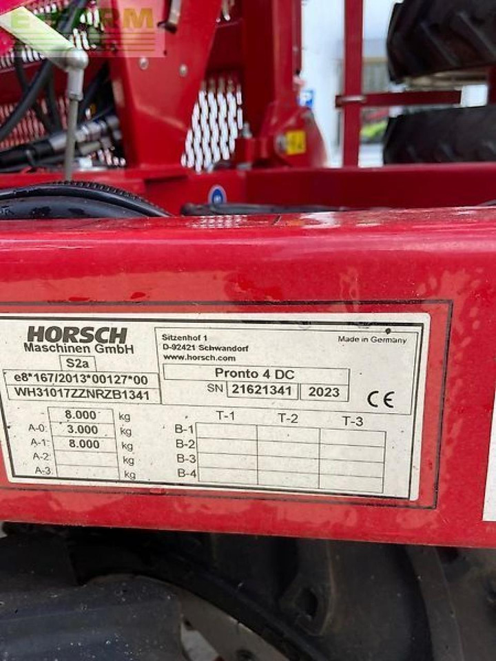 Horsch pronto 4 dc - Сеялка: снимка 4 Horsch pronto 4 dc - Сеялка: снимка 4
