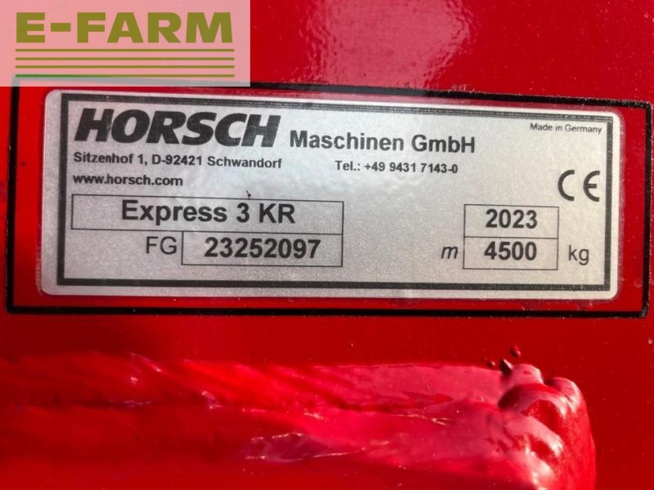 Сеялка Horsch versa 3kr: снимка 6
