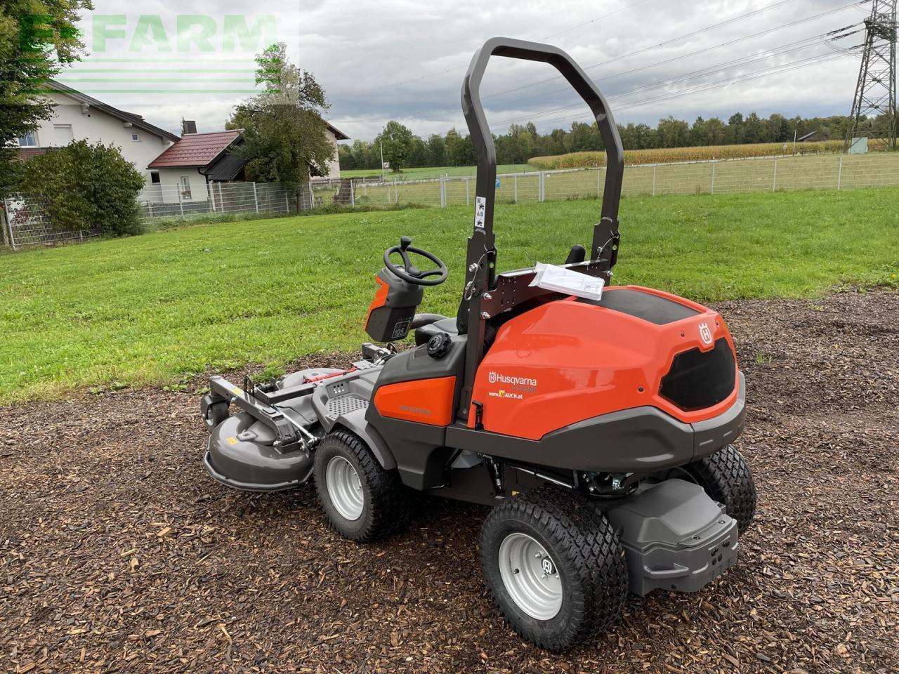 Трактор Husqvarna rider 525dx diesel allrad / servolenkung neu ink: снимка 7