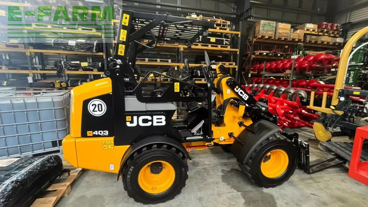 JCB 403 agri smart power - Мини багер: снимка 1 JCB 403 agri smart power - Мини багер: снимка 1