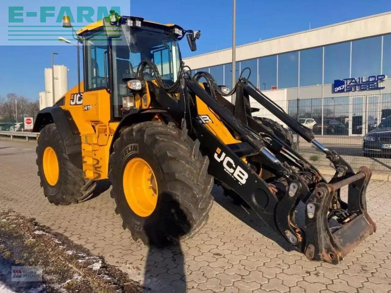 JCB 419s agri - Мини багер: снимка 3 JCB 419s agri - Мини багер: снимка 3