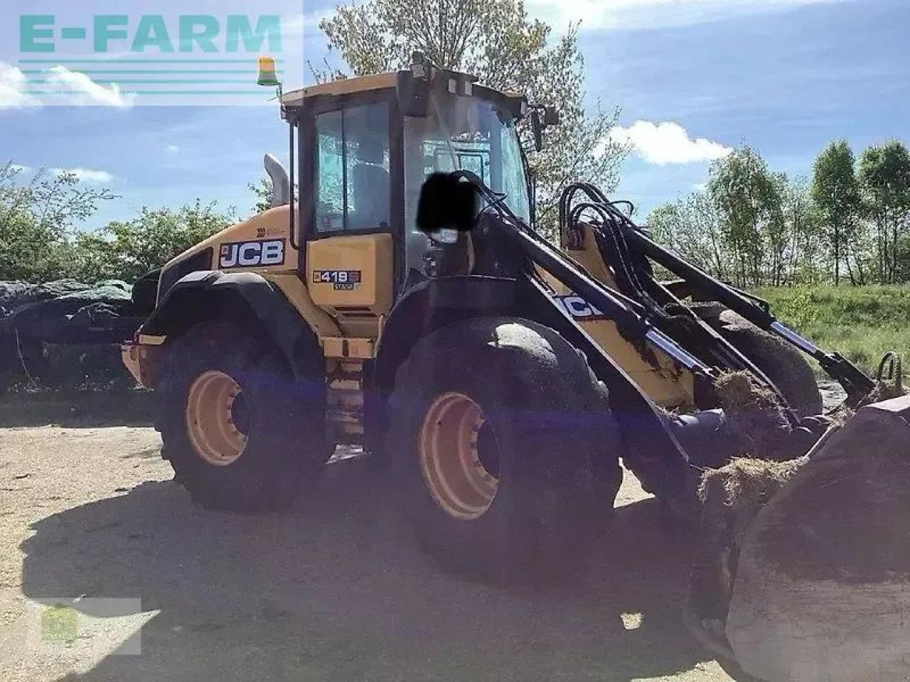 JCB 419s s5 - Мини багер: снимка 1 JCB 419s s5 - Мини багер: снимка 1