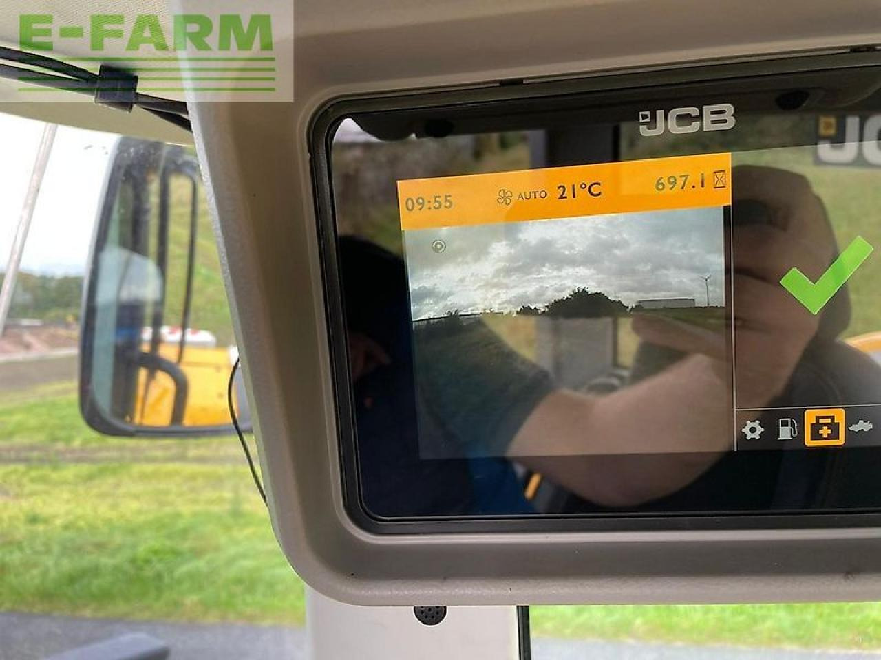 JCB 427 agri - Мини багер: снимка 5 JCB 427 agri - Мини багер: снимка 5