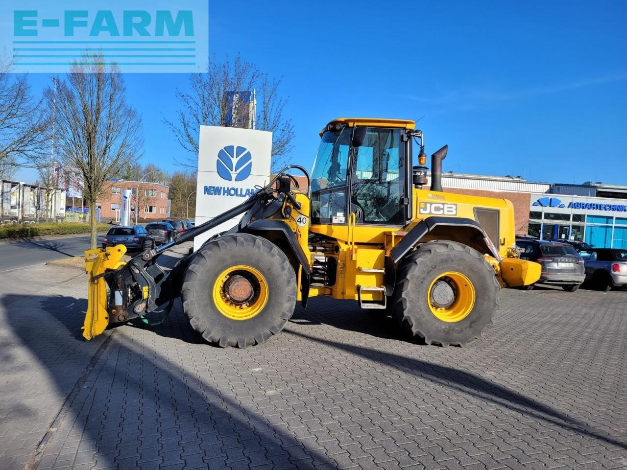 JCB 434 s highlift - Мини багер: снимка 1 JCB 434 s highlift - Мини багер: снимка 1