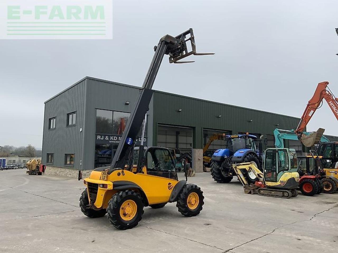 Телескопичен товарач JCB 524-50 telehandler (st22646): снимка 11