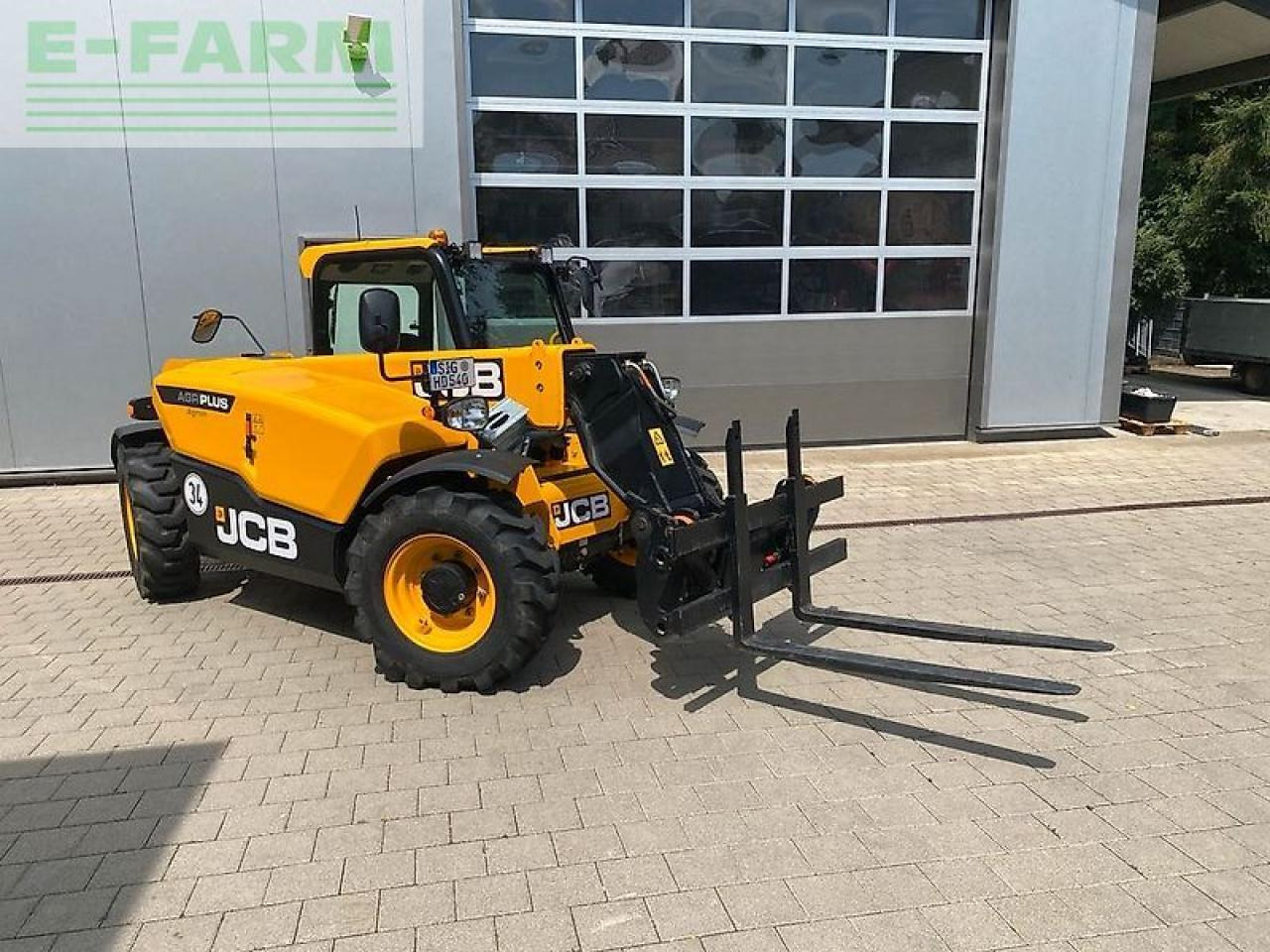 Телескопичен товарач JCB 525-60 agri plus teleskoplader kein kramer merlo manitou: снимка 13 Телескопичен товарач JCB 525-60 agri plus teleskoplader kein kramer merlo manitou: снимка 13
