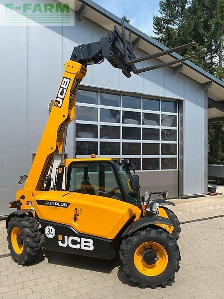 Телескопичен товарач JCB 525-60 agri plus teleskoplader kein kramer merlo manitou: снимка 8 Телескопичен товарач JCB 525-60 agri plus teleskoplader kein kramer merlo manitou: снимка 8
