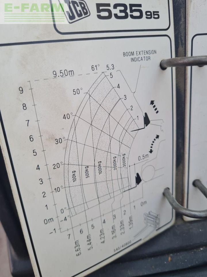 Телескопичен товарач JCB 535 95: снимка 21
