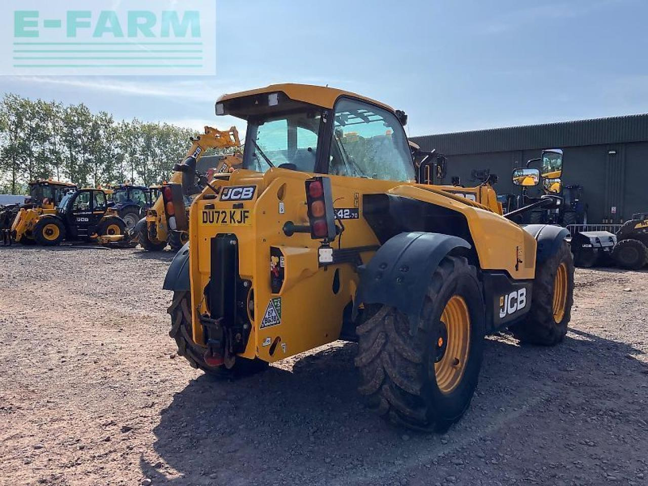 Телескопичен товарач JCB 542-70: снимка 7