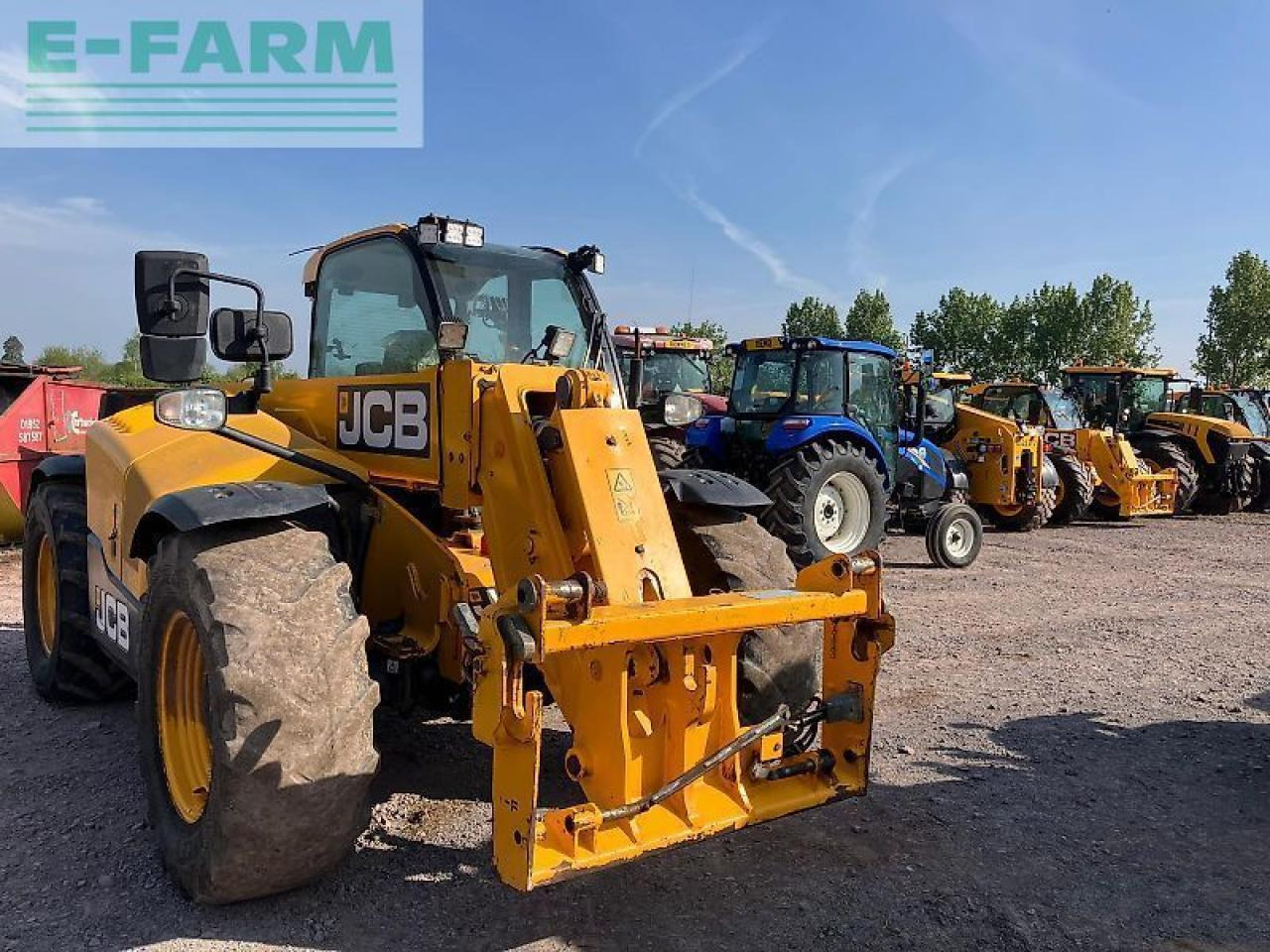 Телескопичен товарач JCB 542-70: снимка 10