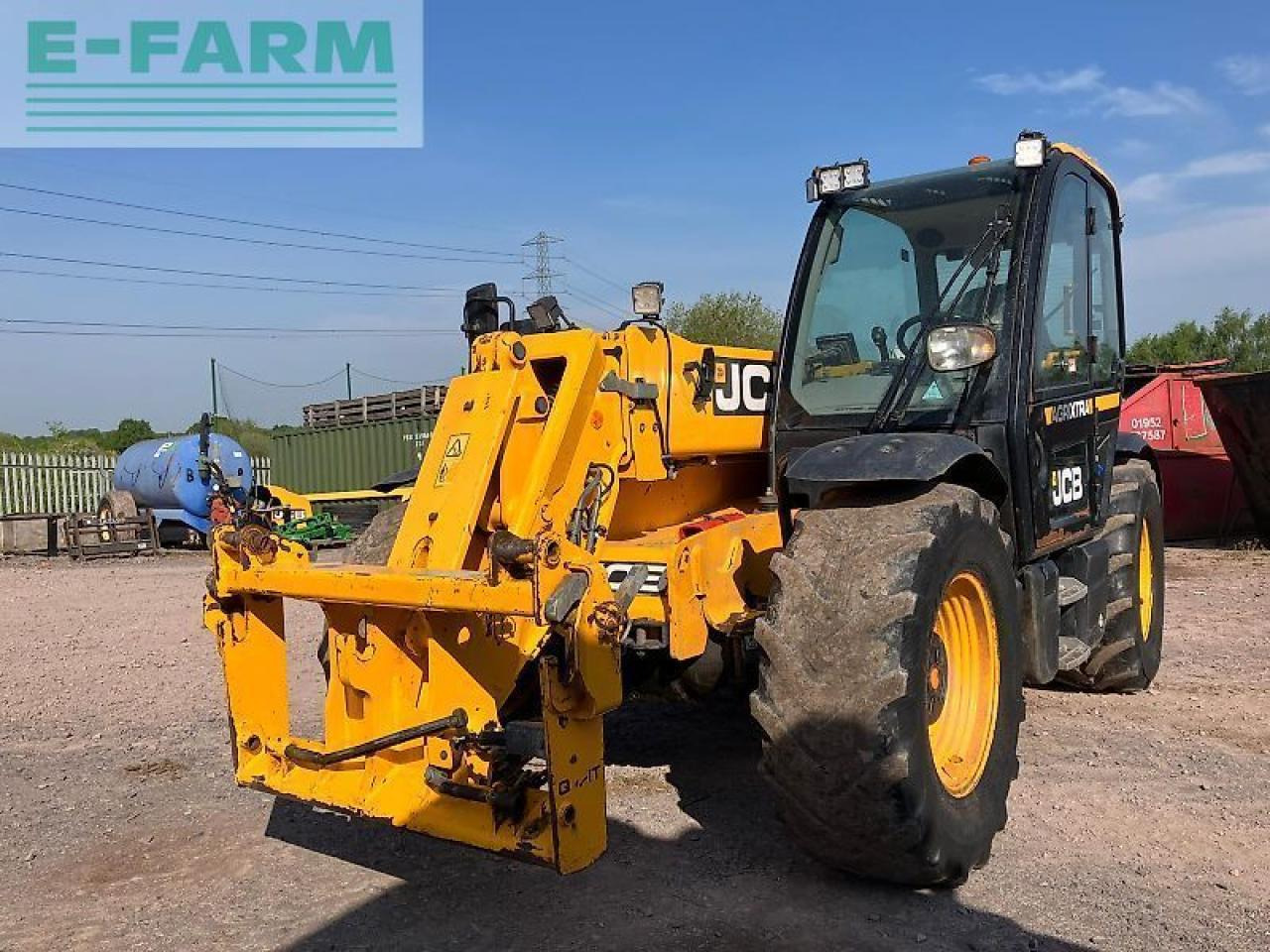 Телескопичен товарач JCB 542-70: снимка 11