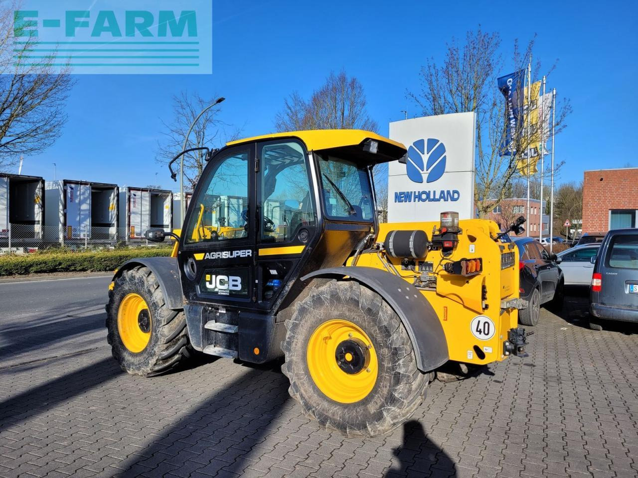 JCB 542-70 agri super - Телескопичен товарач: снимка 5 JCB 542-70 agri super - Телескопичен товарач: снимка 5