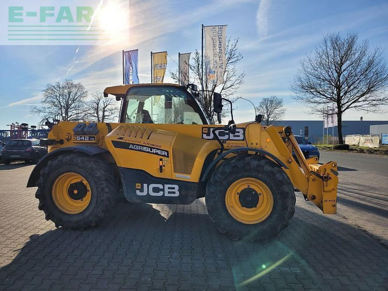 JCB 542-70 agri super - Телескопичен товарач: снимка 3 JCB 542-70 agri super - Телескопичен товарач: снимка 3
