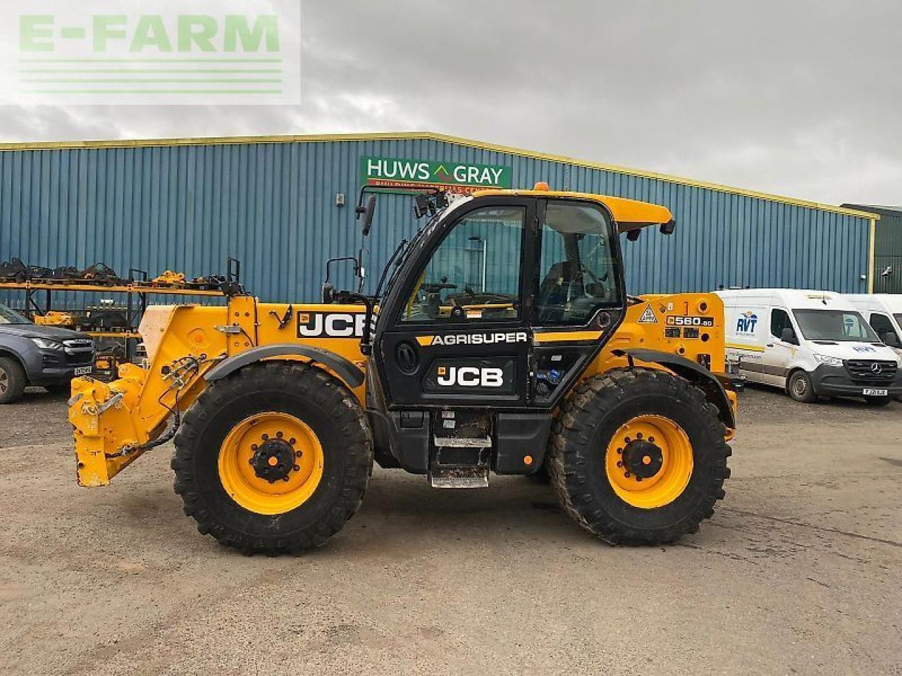 JCB 560-80 - Телескопичен товарач: снимка 1 JCB 560-80 - Телескопичен товарач: снимка 1