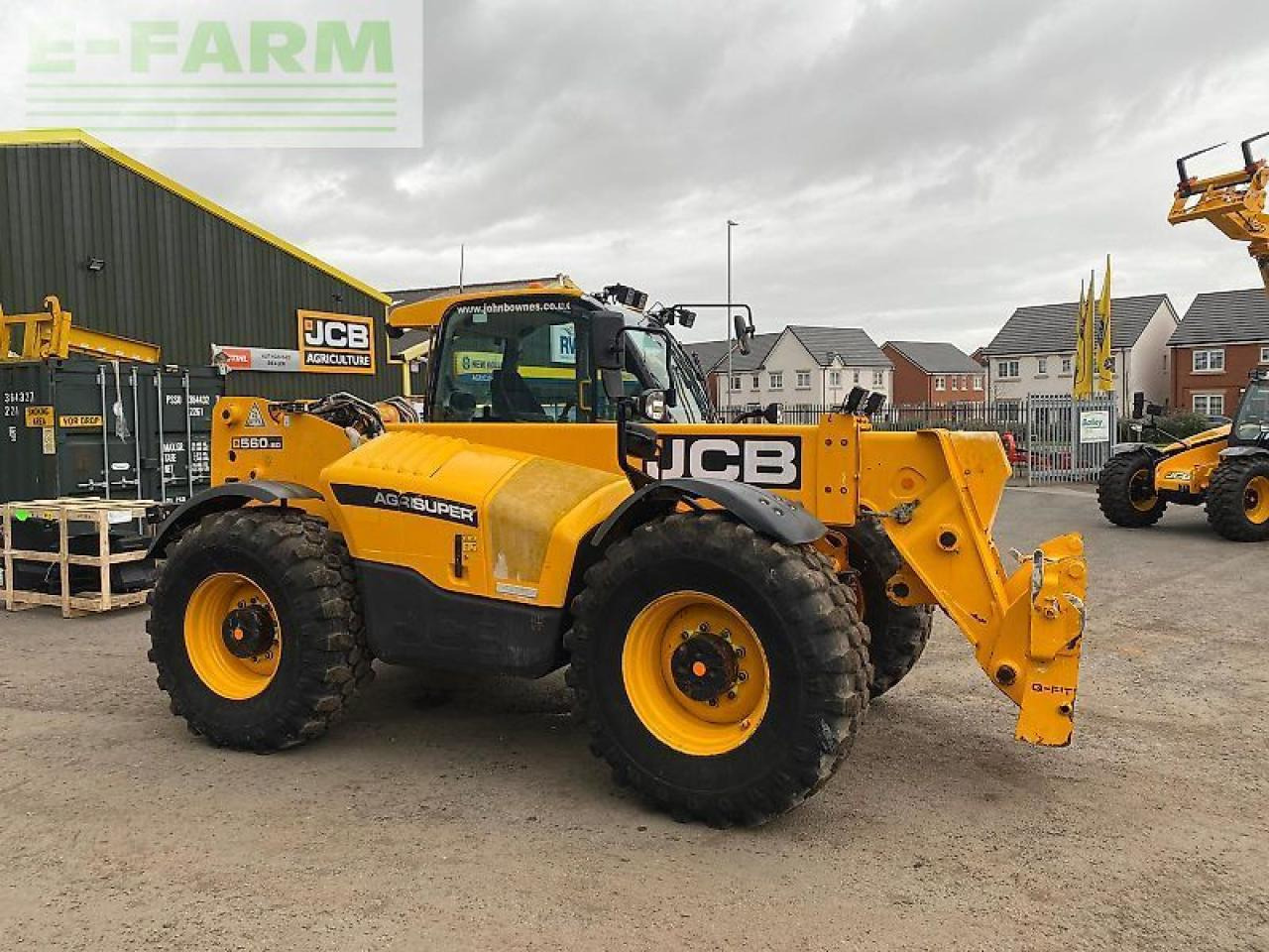 JCB 560-80 - Телескопичен товарач: снимка 2 JCB 560-80 - Телескопичен товарач: снимка 2