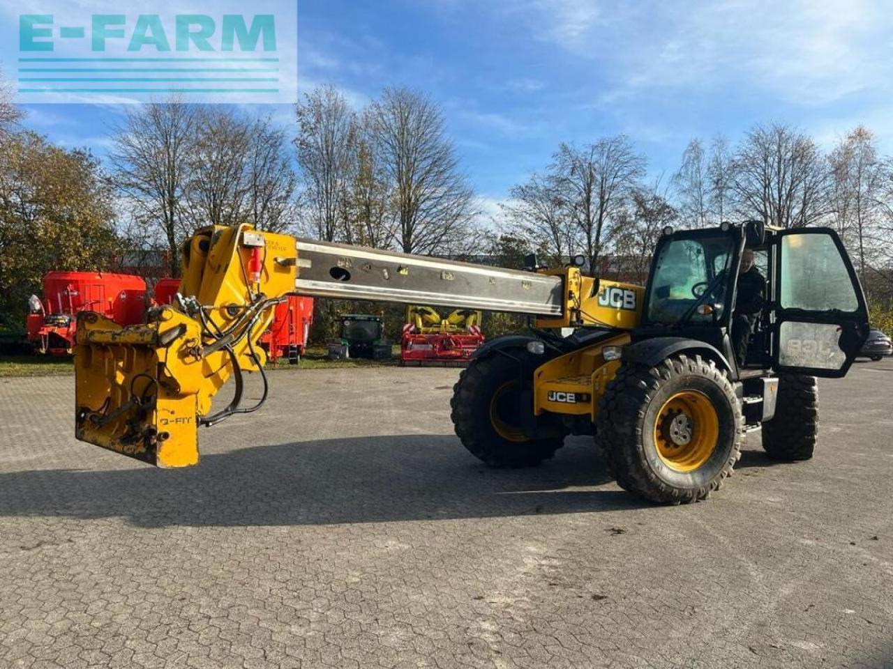 JCB 560-80 agri super - Телескопичен товарач: снимка 4 JCB 560-80 agri super - Телескопичен товарач: снимка 4