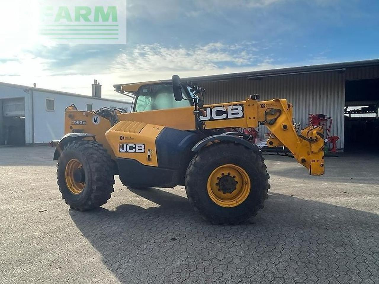 JCB 560-80 agri super - Телескопичен товарач: снимка 2 JCB 560-80 agri super - Телескопичен товарач: снимка 2