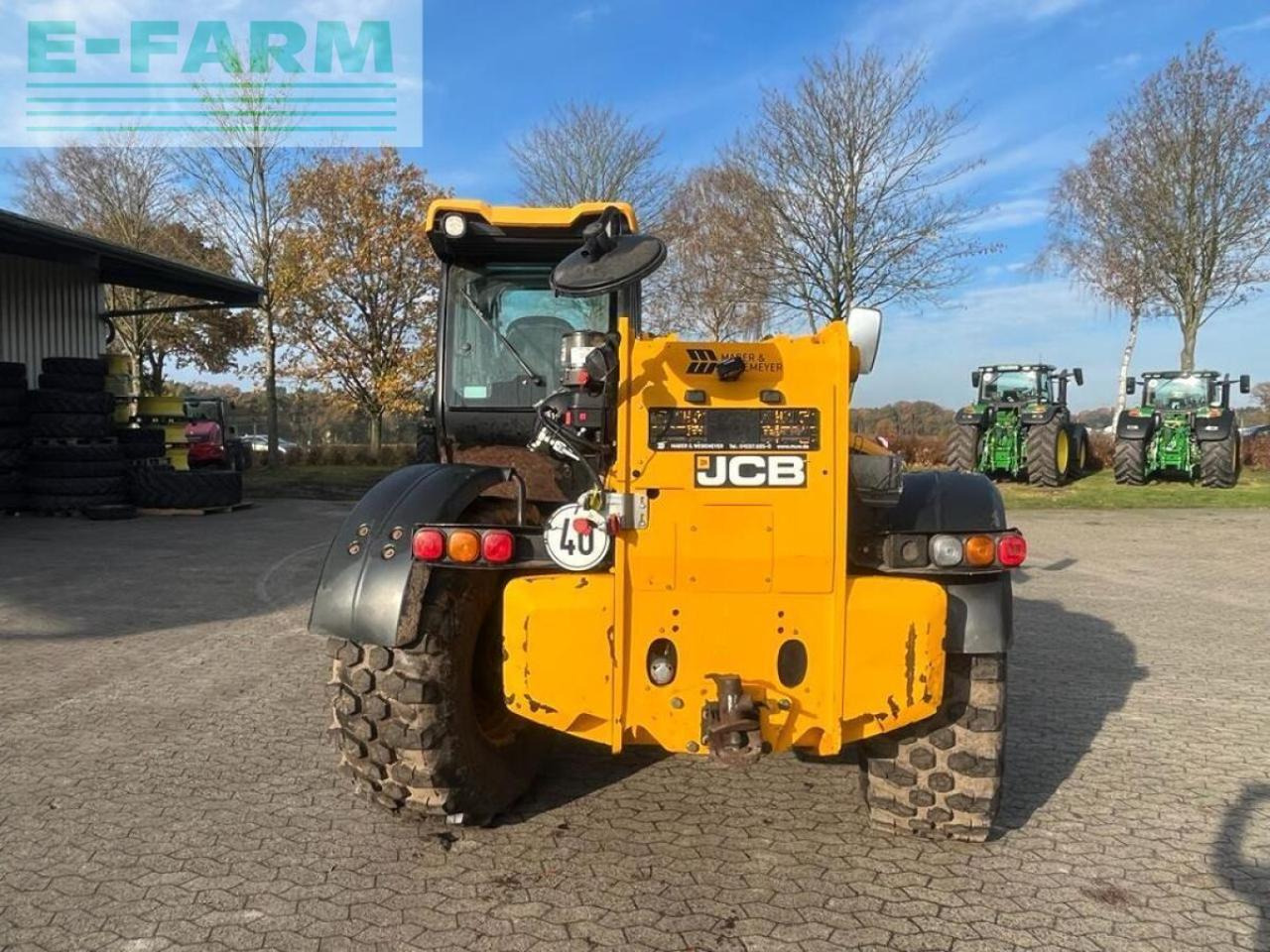 JCB 560-80 agri super - Телескопичен товарач: снимка 3 JCB 560-80 agri super - Телескопичен товарач: снимка 3