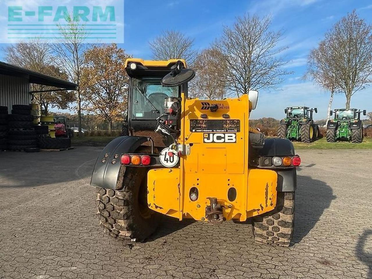 JCB 560-80 agri super - Телескопичен товарач: снимка 3 JCB 560-80 agri super - Телескопичен товарач: снимка 3