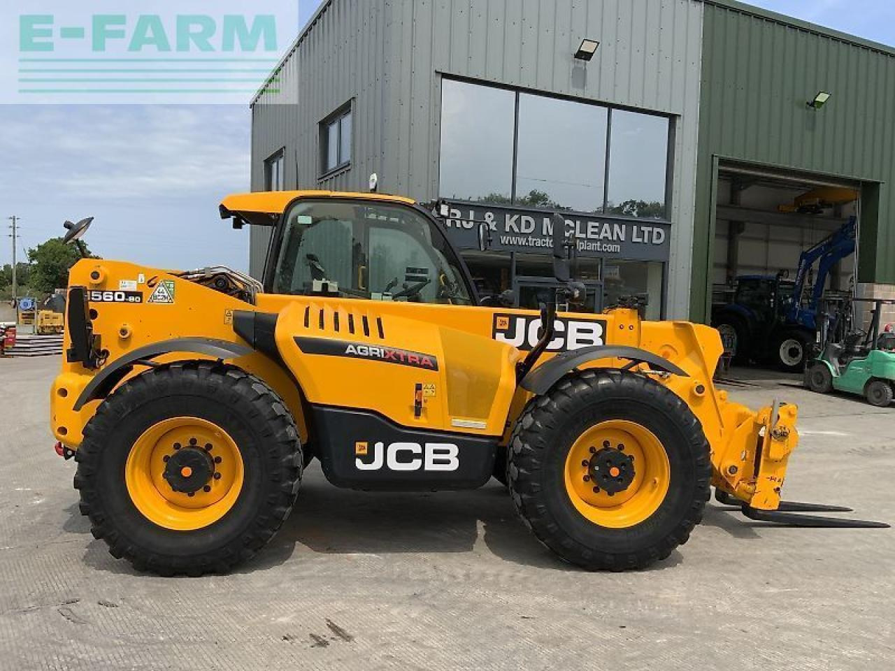 JCB 560-80 agri super telehandler (st23410) - Телескопичен товарач: снимка 2 JCB 560-80 agri super telehandler (st23410) - Телескопичен товарач: снимка 2