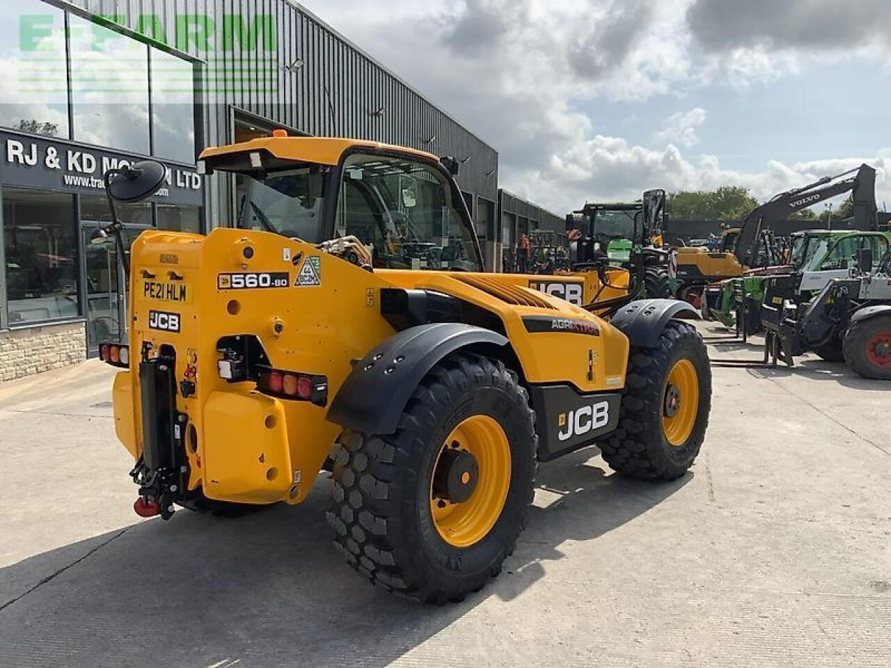 Телескопичен товарач JCB 560-80 agri super telehandler (st23410): снимка 9