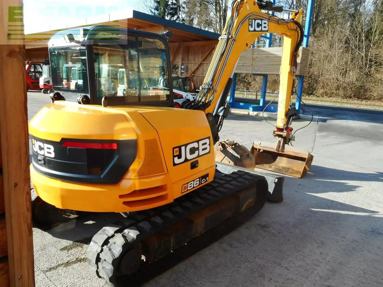 JCB 86 c-1 ( 8.775kg ) - Мини багер: снимка 4 JCB 86 c-1 ( 8.775kg ) - Мини багер: снимка 4