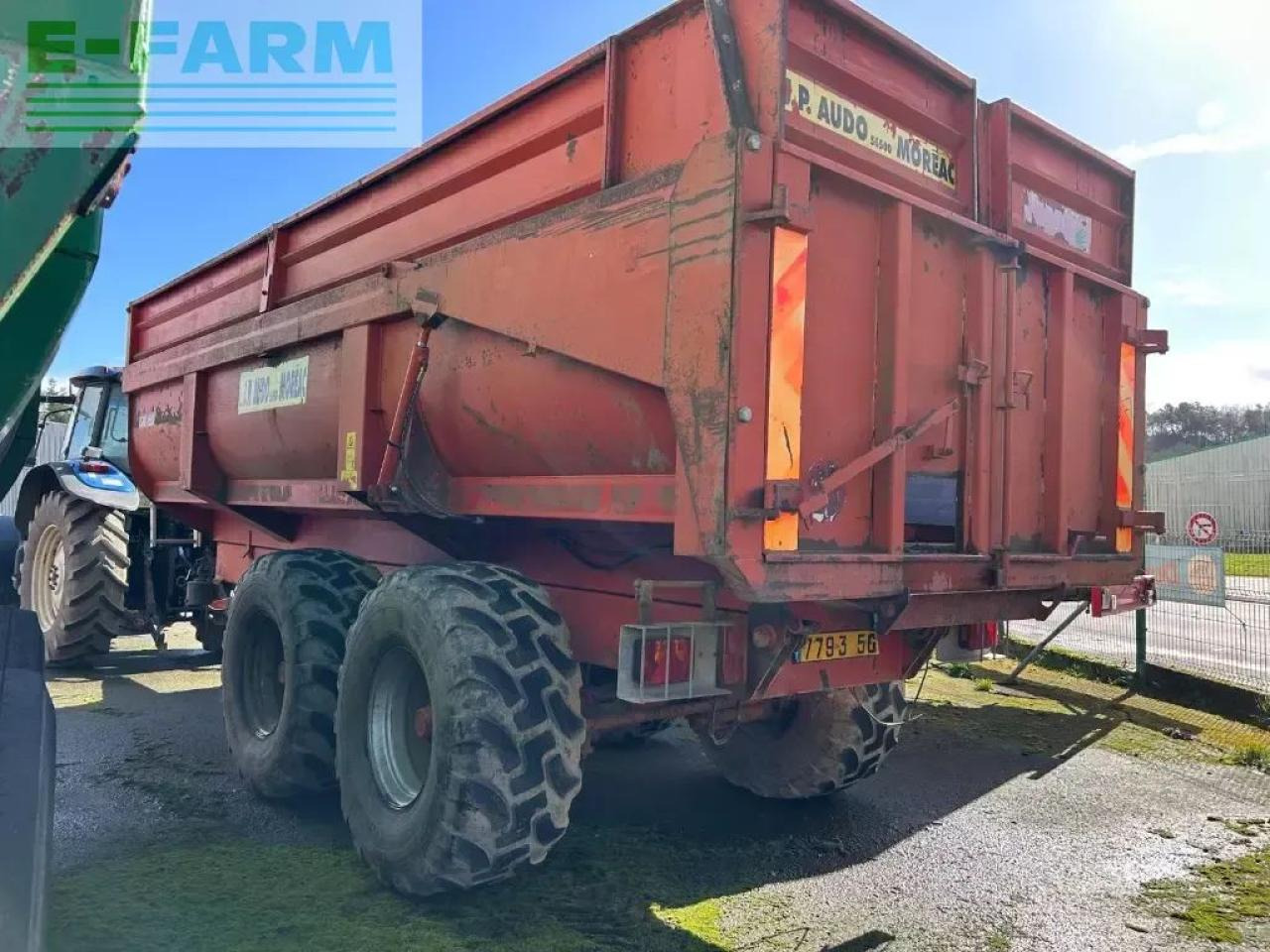 Jeantil gm160 - Селскостопанско ремарке самосвал: снимка 4 Jeantil gm160 - Селскостопанско ремарке самосвал: снимка 4