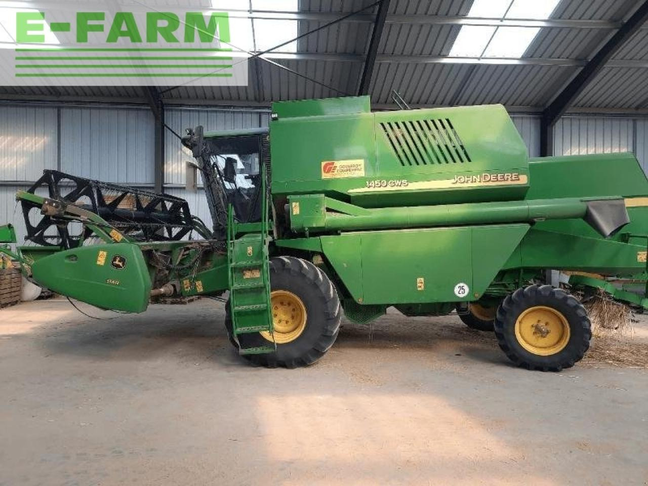 John Deere 1450 cws - Зърнокомбайн: снимка 1 John Deere 1450 cws - Зърнокомбайн: снимка 1