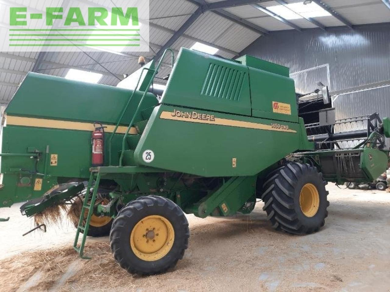 John Deere 1450 cws - Зърнокомбайн: снимка 4 John Deere 1450 cws - Зърнокомбайн: снимка 4